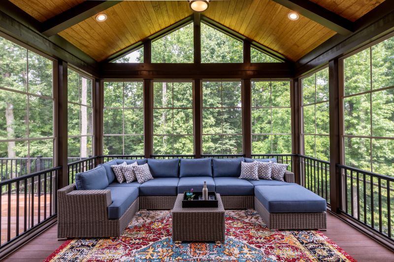Sunroom Installation in Summer